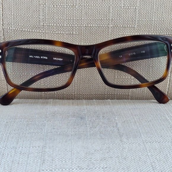 Michael Kors Glasses Frame MK246M Brown Tortoise Eyeglasses Frame 53[]16 140 main image 4